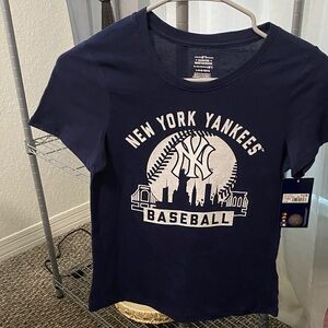Genuine Merchandise Navy New York Yankees Kids Baseball Tee